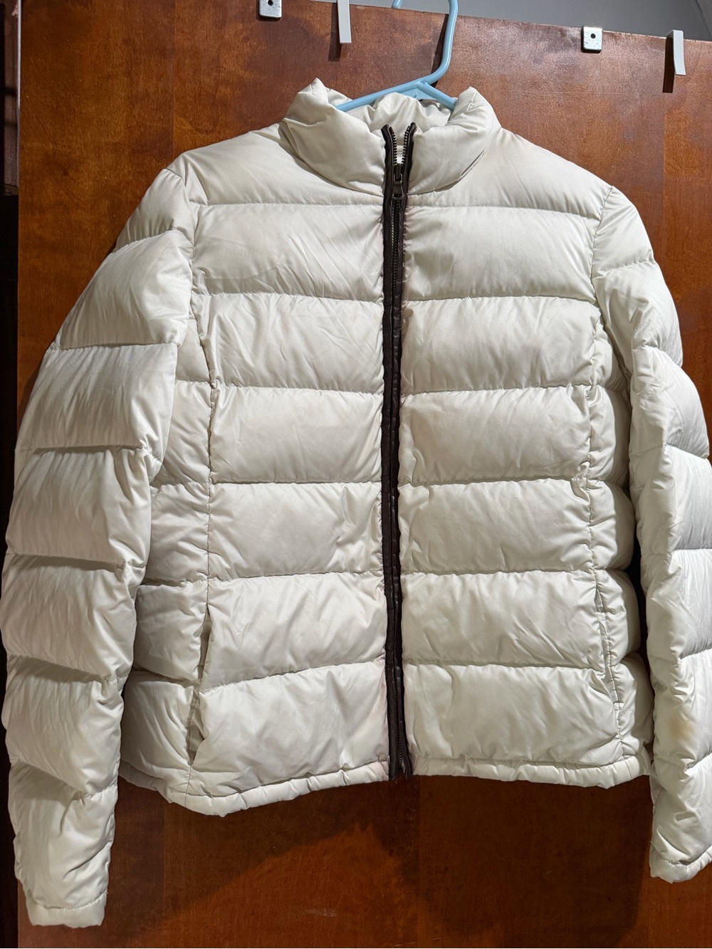 Lauren Ralph Lauren Cream Puffer Jacket